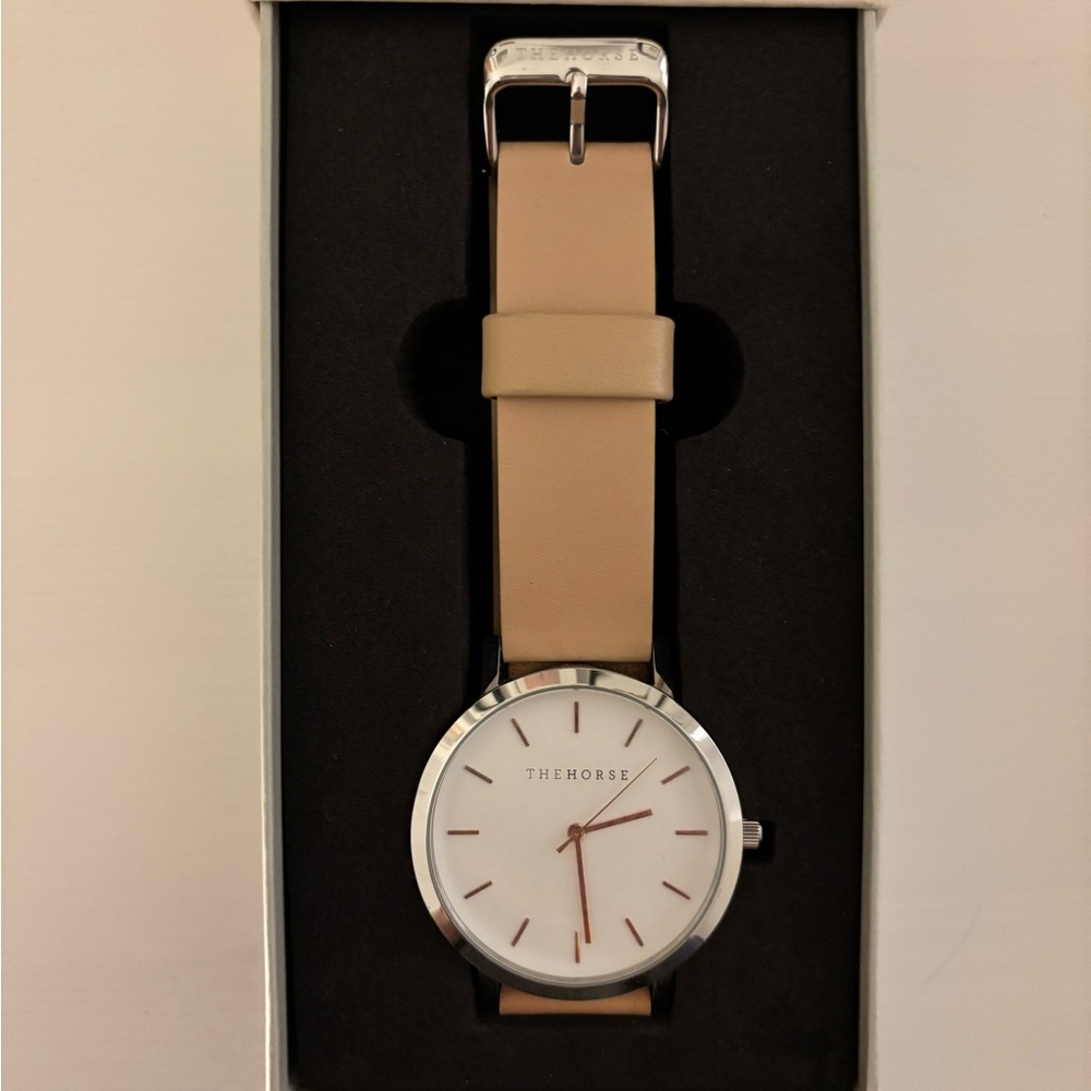 The Horse Tan Leather Strap Watch